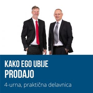 delavnica Kako ego ubije prodajo